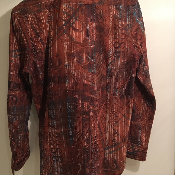 Designer Long Sleeve Shirt. Small - Picture 2 of 12